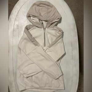 All in Motion Women's Cream Hooded Sweater